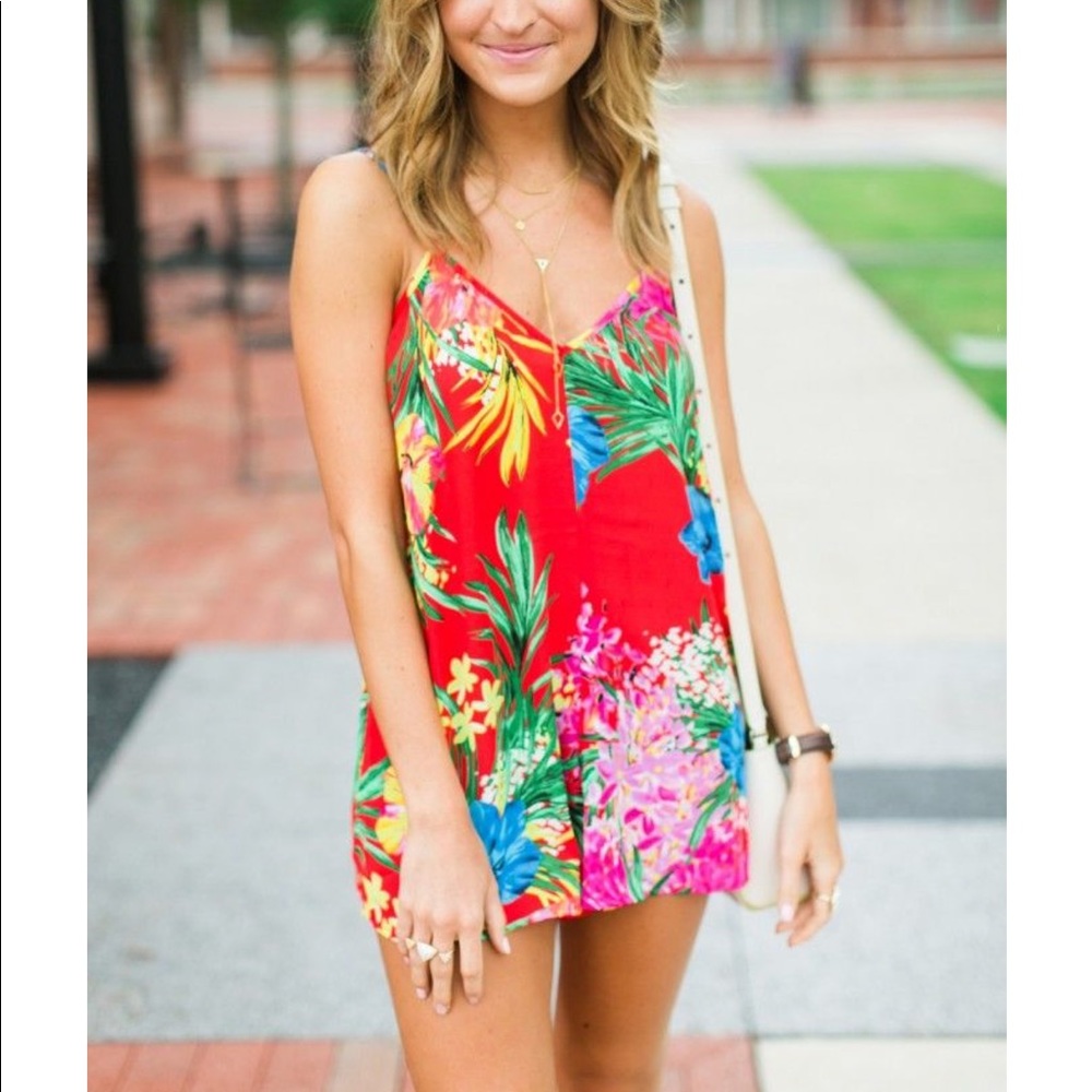 Tropical Romper